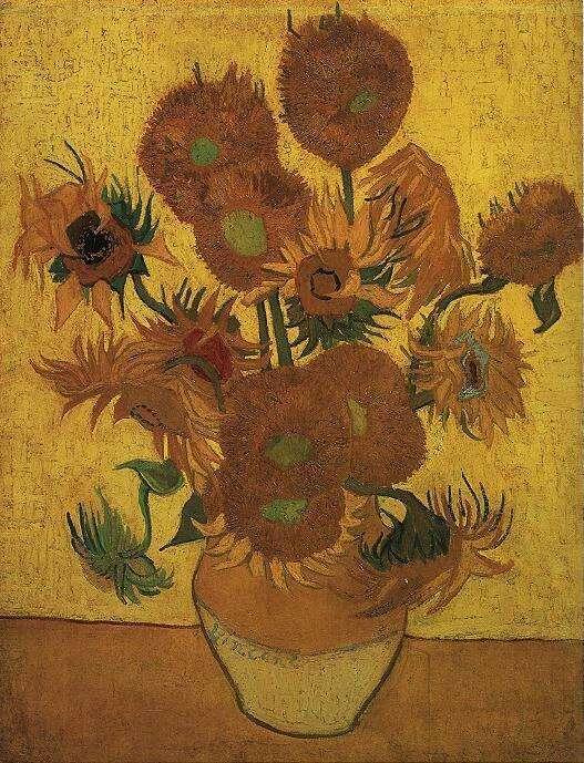 Картины Подсолнечники Van Gogh's